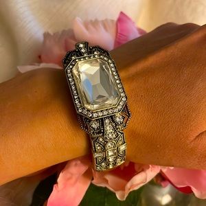 Heidi Daus Gold Bracelet from Old Hollywood Actress Estate Sale